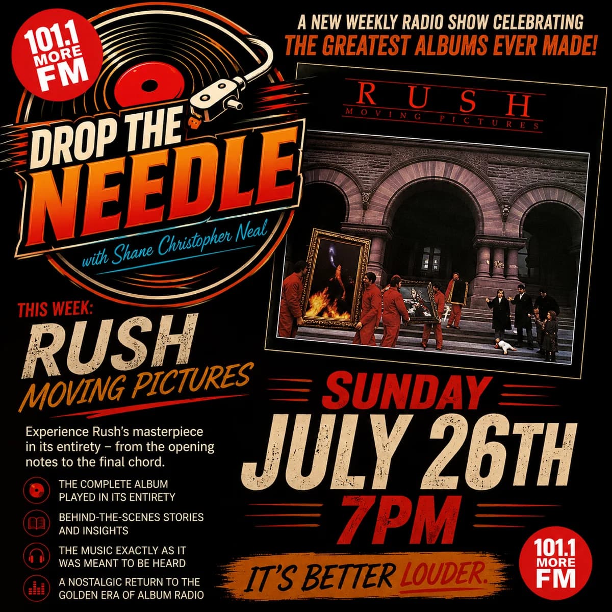 Drop the Needle: Moving Pictures episode artwork