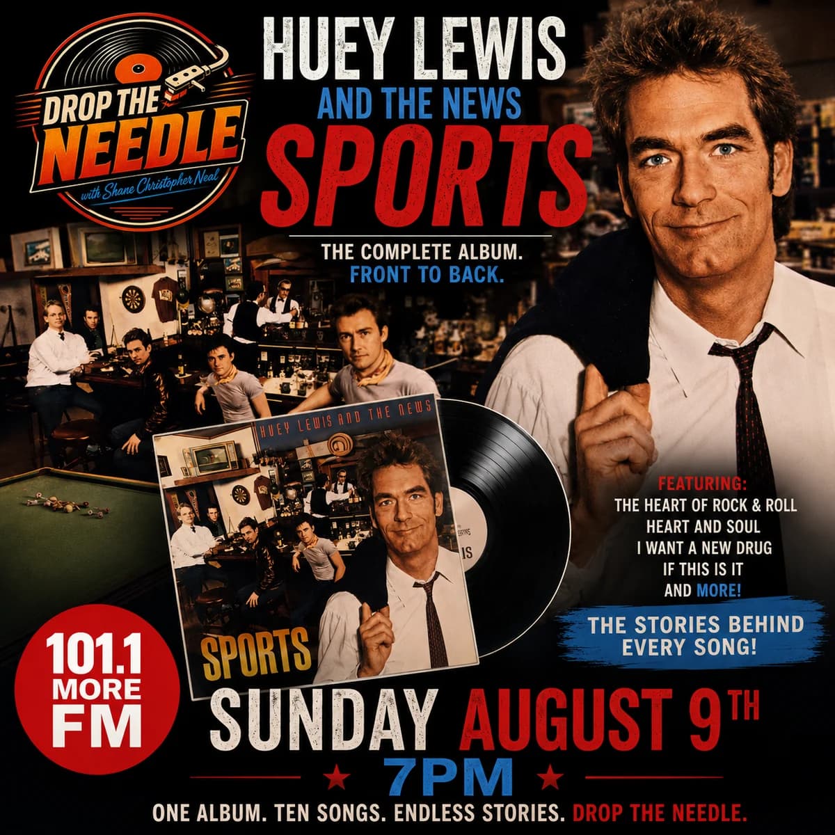 Drop the Needle: Sports episode artwork